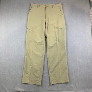 Patagonia Mens Continental Pants 32 Beige Cargo Straight Leg Nylon Hiking 32x32